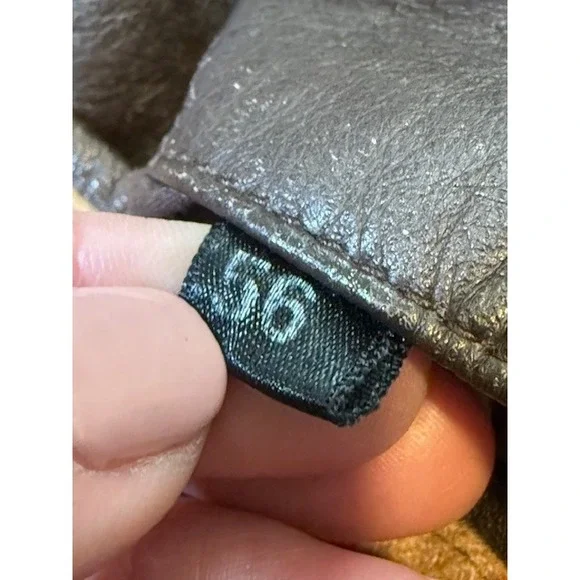 Vtg Burberrys Lamb Nappa Leather Field Jacket EU 56 Removable Nova Check Liner - Picture 8 of 16